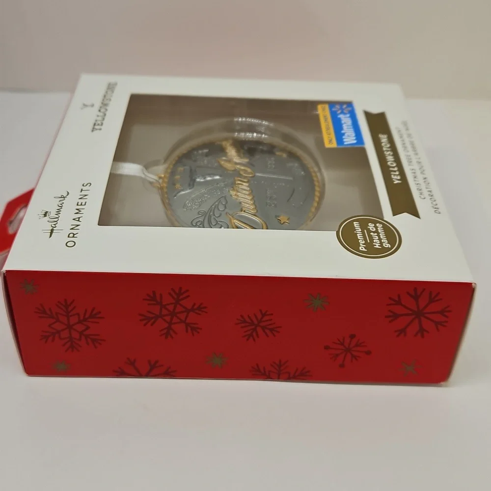 Hallmark Yellowstone Dutton Ranch Belt Buckle Christmas Tree Ornament